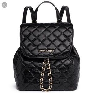 Michael Kors Susannah Quilted Backpack
